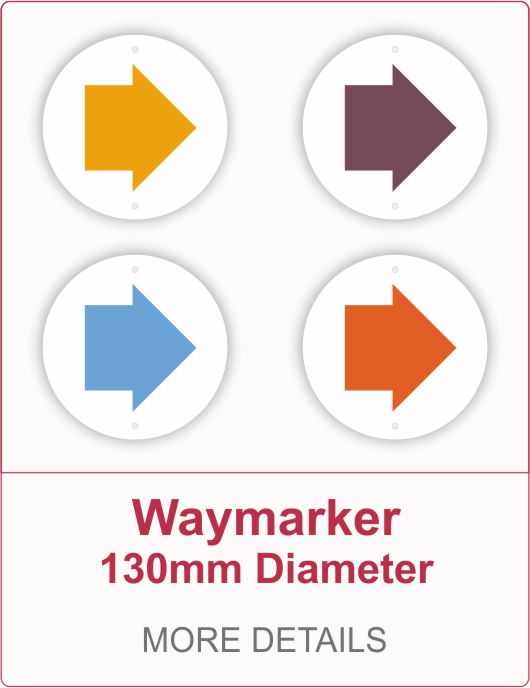 130mm Round Waymarker